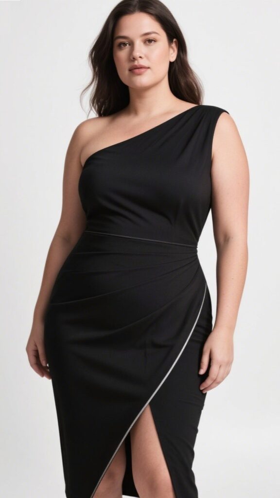 8. The One-Shoulder Asymmetrical Dress – “Modern Statement”