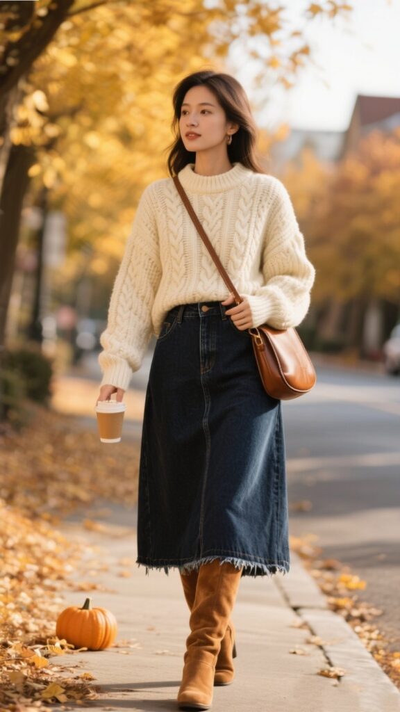 1. The Cozy Sweater Combo 🧶
