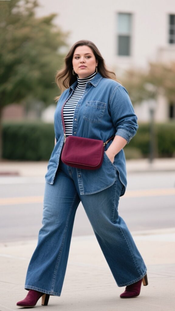 4. The Denim-on-Denim Confidence Look 👖💙