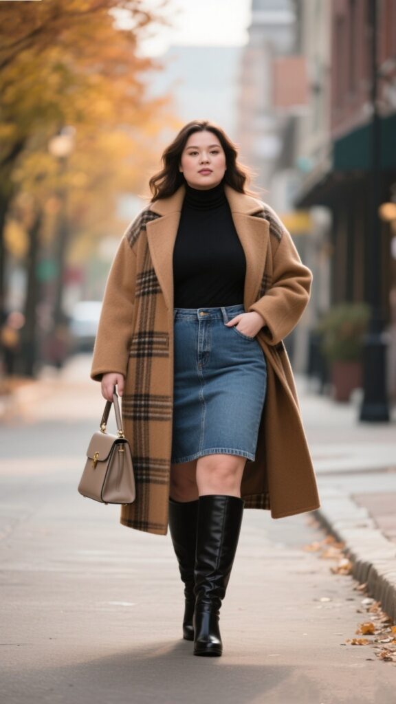 7. The Statement Coat Elegance 🧥🍂